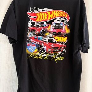 Hot Wheels Black Graphic T-Shirt
